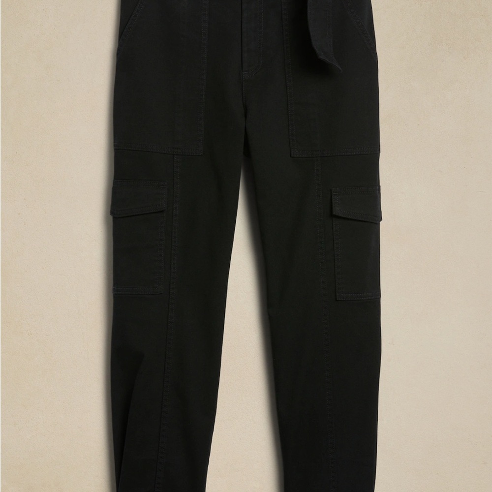 Banana Republic Blue Tapered Trousers